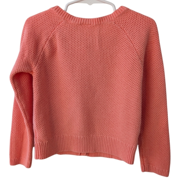 Carter's Girls Pink Cardigan Knitted Sweater with Long Sleeves Cotton  Size 4T - Picture 3 of 6